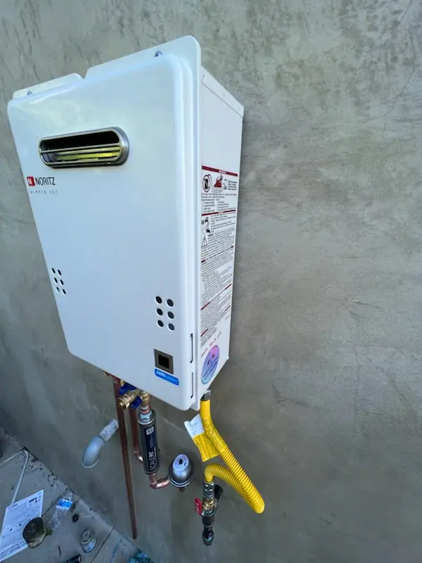 Tankless water heater installation for Bowers Hill homes